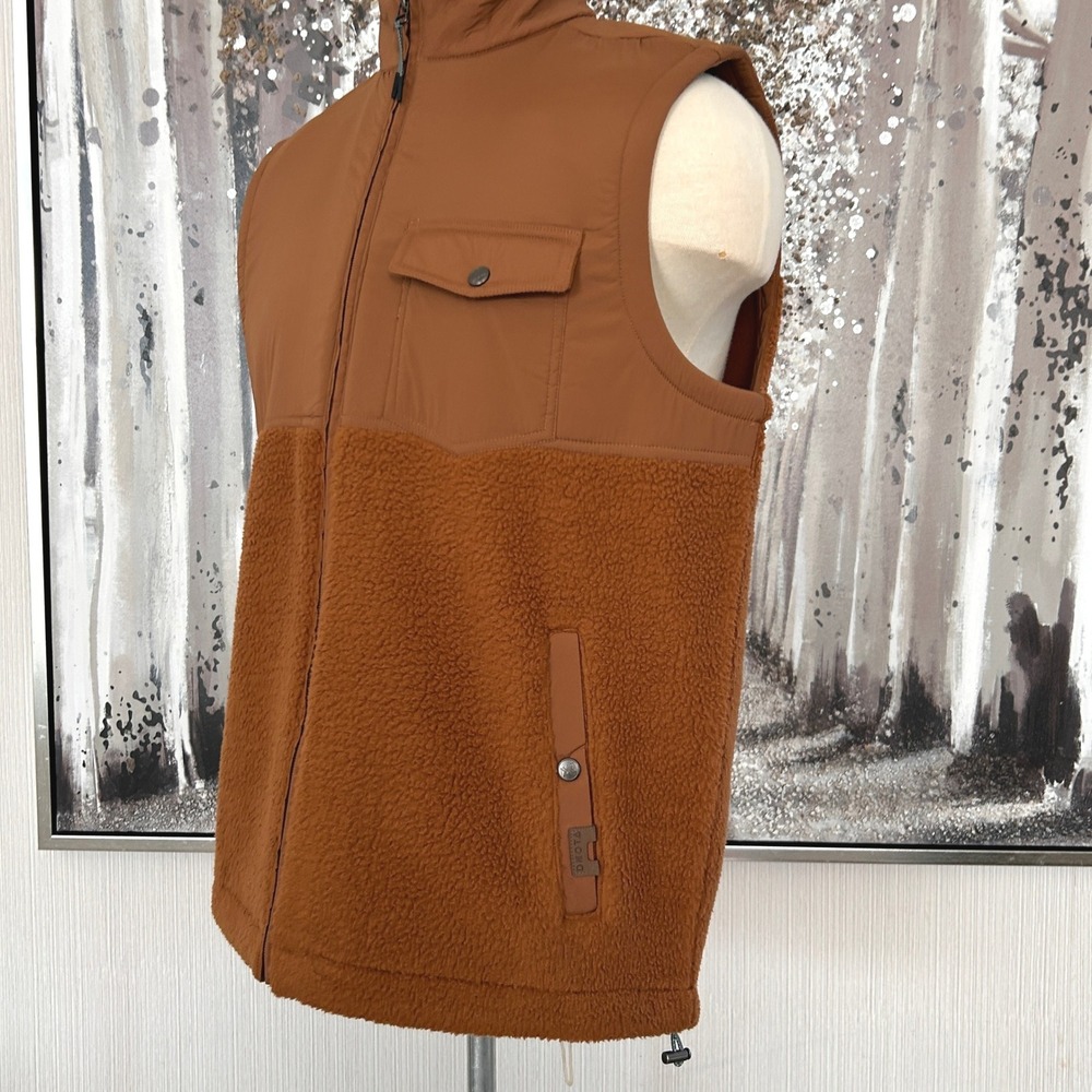 Dakota Grizzly Men's Coyote Cumberland D1504 Full Zip Vest - Size XL - Picture 5 of 10